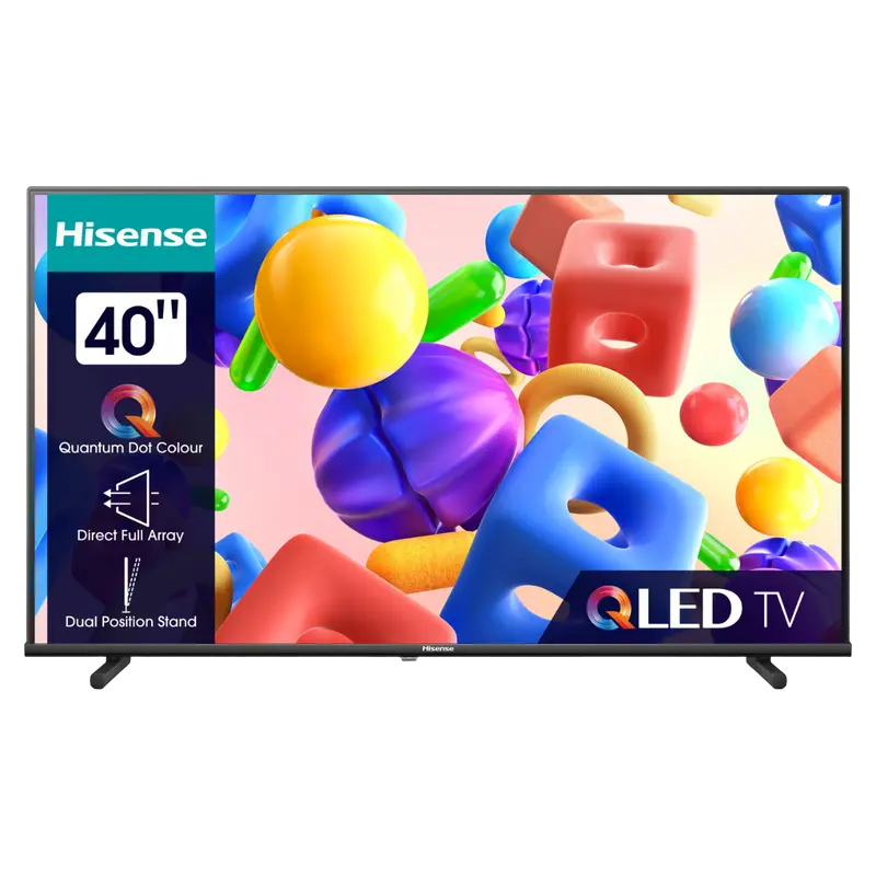 40" LED SMART Телевизор Hisense 40A5720FA, 1920x1080 FHD, Android TV, Чёрный - photo