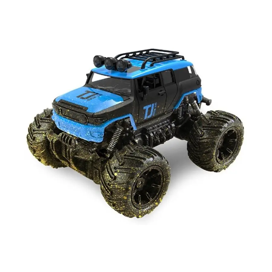 Радиоуправляемая игрушка Crazon 4CH Off-Road Car, 1:16, Синий (17MUD12B) - photo