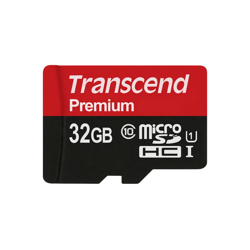 Card de Memorie Transcend microSDHC Class 10, 32GB (TS32GUSDCU1) - photo