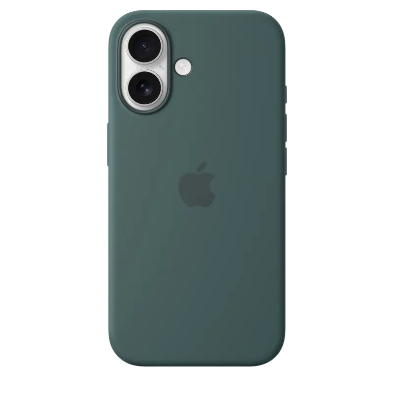 Husă Apple iPhone16 Silicone Case with MagSafe, Lake Green - photo