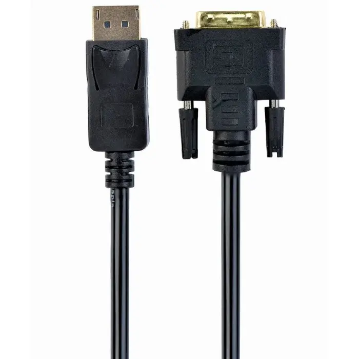 Видео кабель Cablexpert CC-DPM-DVIM-6, DisplayPort (M) - DVI-D (M), 1,8м, Чёрный - photo
