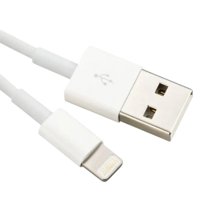 Кабель для зарядки и синхронизации APC Electronic AP531044, USB Type-A/Lightning, 3м, Белый - photo
