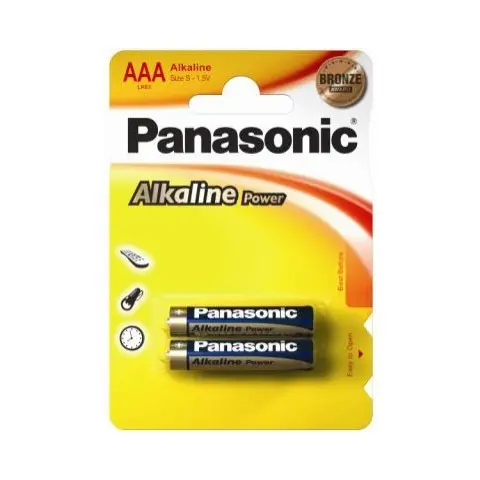 Baterii Panasonic LR03REB, AAA, 2buc.
