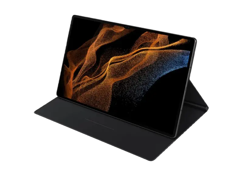 Чехол для планшета Samsung Book Cover Tab S8 Ultra, 14,6", Полиуретан, Чёрный - photo