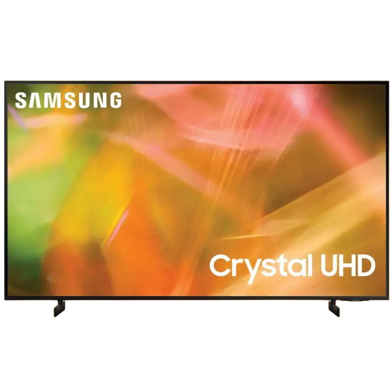 50" LED SMART Телевизор Samsung UE50AU8000UXUA, 3840x2160 4K UHD, Tizen, Чёрный - photo