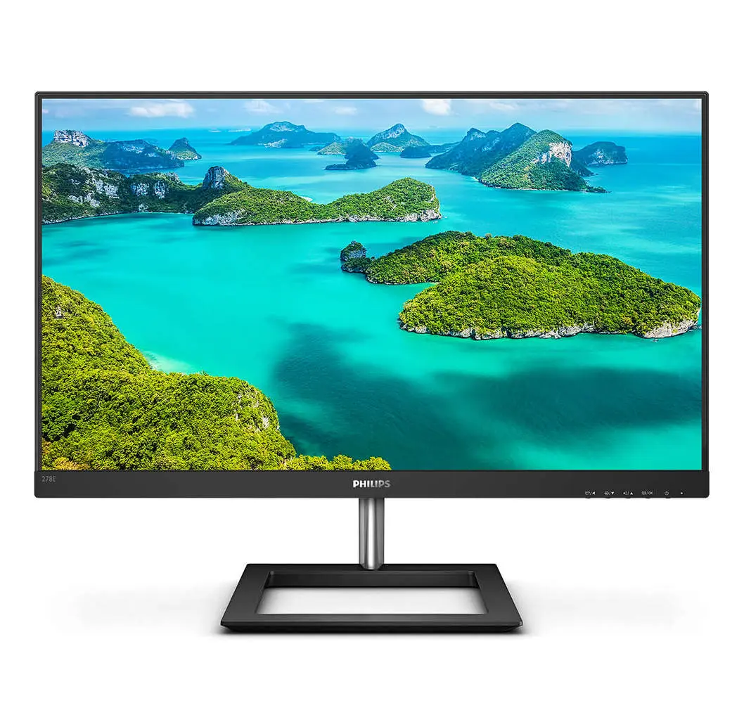 27" Монитор для развлечений PHILIPS 278E1A, IPS 3840x2160 4K-UHD, Чёрный - photo