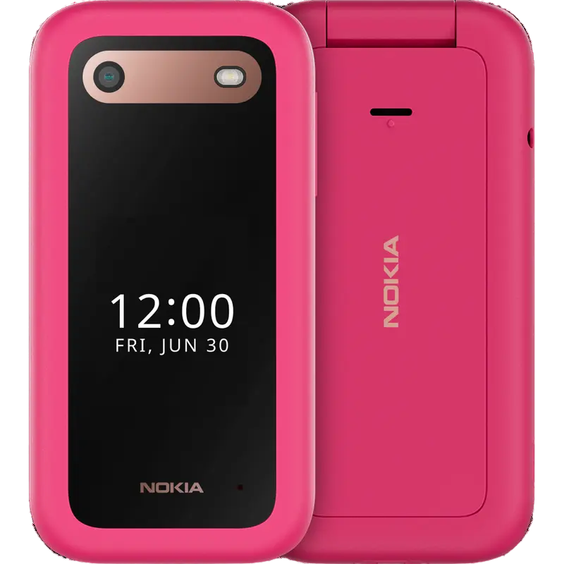 Мобильный телефон Nokia 2660 Flip 4G, Розовый - photo