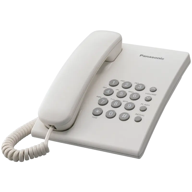 Telefon cu fir Panasonic KX-TS2350, Bej - photo