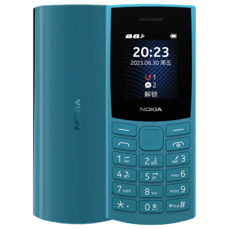Telefon mobil Nokia 105 (2023), Cyan - photo