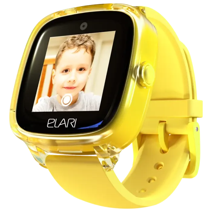 Детские часы Elari KidPhone Fresh, Жёлтый - photo