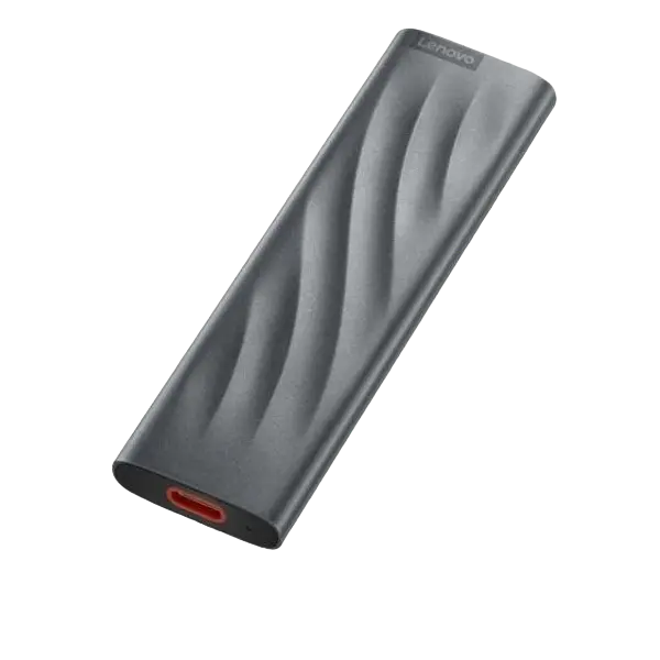 SSD portabil extern Lenovo PS8, 1 TB, Grey (GXB1M24160) - photo