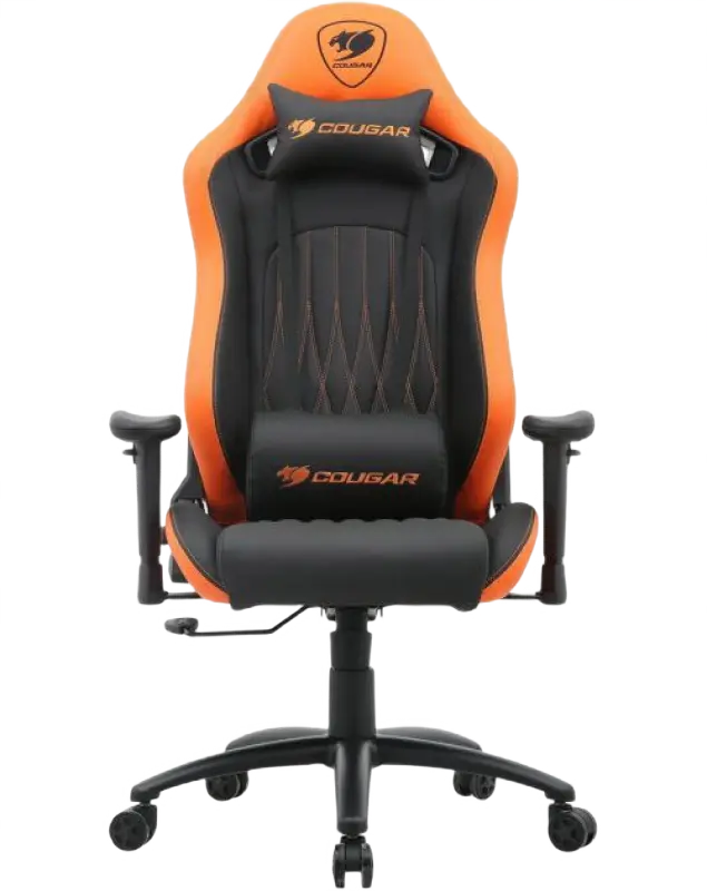 Scaun Gaming Cougar Explore, PVC Piele, Portocaliu - photo