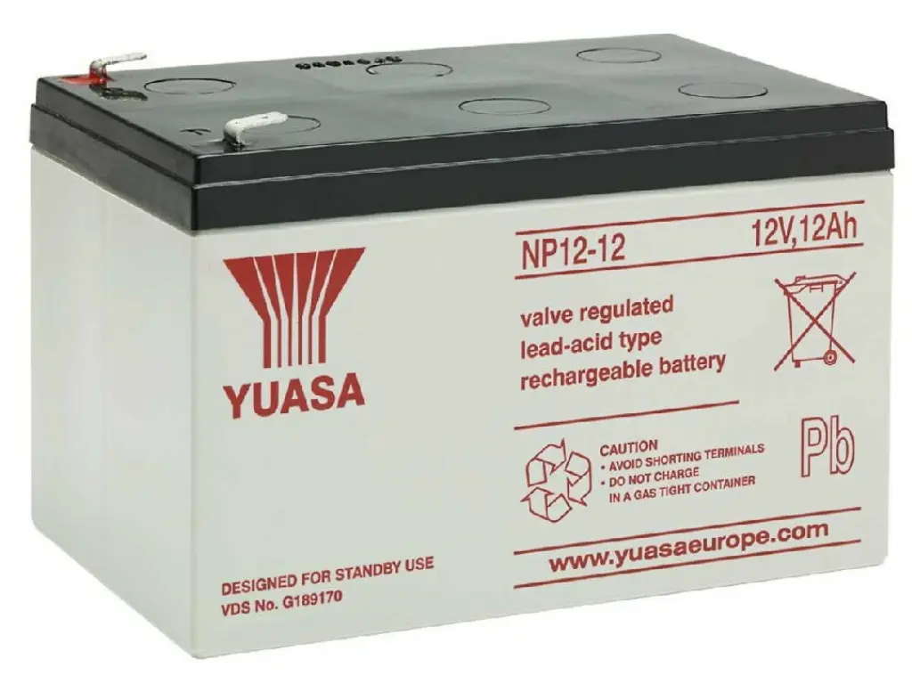 Аккумулятор для резервного питания Yuasa NP12-12-TW, 12В 12 - photo