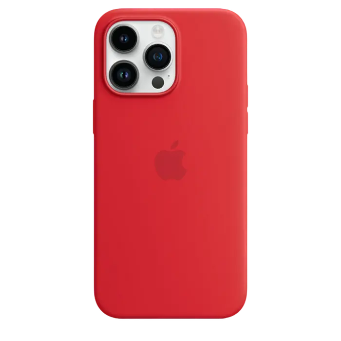 Чехол Apple iPhone 14 Pro Max Silicone Case with MagSafe, Красный - photo