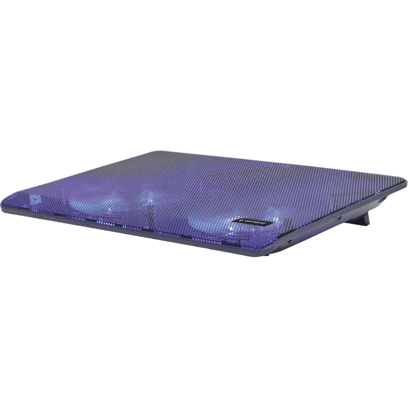 Охлаждающая подставка для ноутбука Gembird NBS-2F15-05, 15,6", Чёрный - photo