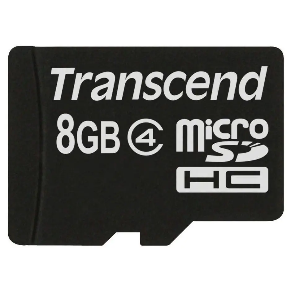 Card de Memorie Transcend microSDHC Class 4, 8GB (TS8GUSDC4) - photo