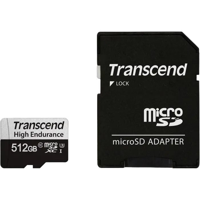 Card de Memorie Transcend microSDXC 350V, 512GB (TS512GUSD350V) - photo
