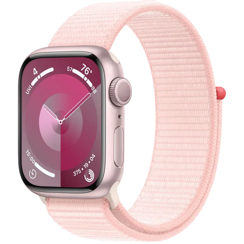 Умные часы Apple Watch Series 9, 41мм, Light Pink - photo