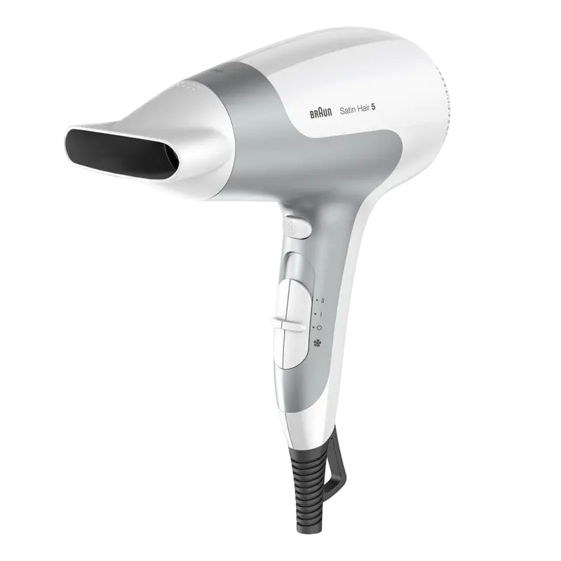 Uscător de păr BRAUN Satin Hair 5 PowerPerfection, 2500 W, Alb - photo