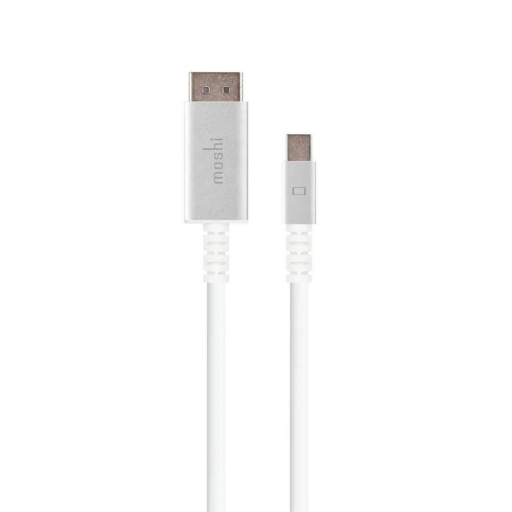 Видео кабель Moshi Mini DisplayPort to DisplayPort Cable, 1,5м, Белый - photo