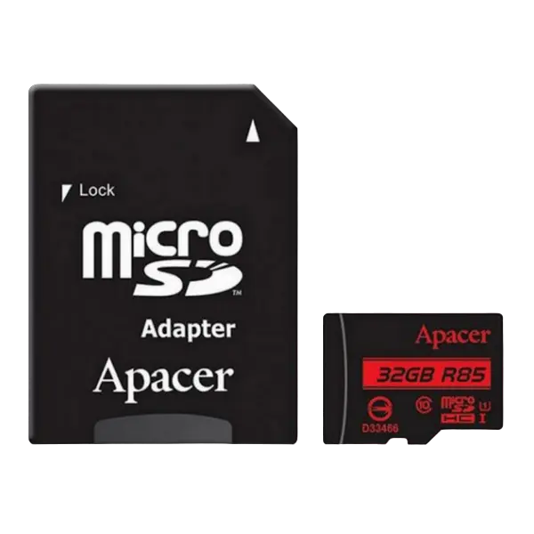Card de Memorie Apacer microSDHC UHS-I U1 Class 10, 32GB (AP32GMCSH10U5-R) - photo