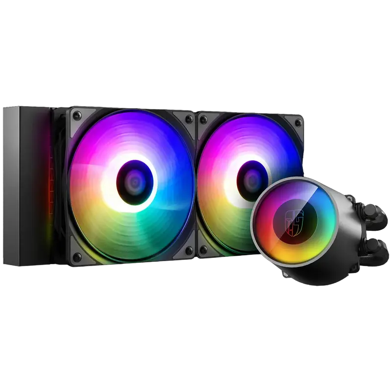 Cooler procesor Deepcool CASTLE 240 RGB V2 - photo