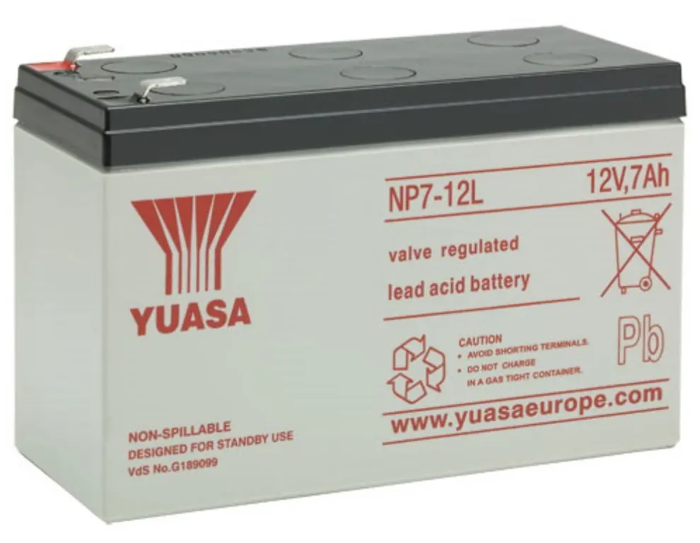 Аккумулятор для резервного питания Yuasa NP7-12L-TW, 12В 7 - photo