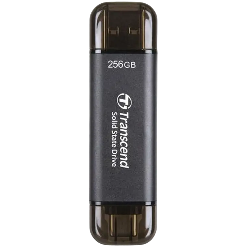 SSD portabil extern Transcend ESD310C, 256GB, Negru (TS256GESD310C) - photo