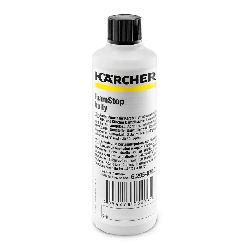 Жидкость против пены с антиаллергенным ароматом Karcher FOAMSTOP FRUITY 125мл - photo