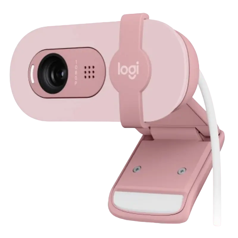 Веб-камера Logitech BRIO 100, 1920x1080, Розовый - photo