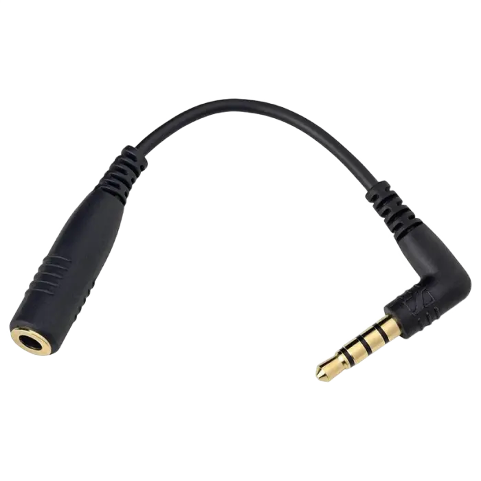 Audio Adaptor EPOS 506052, 3.5 mm - 3.5 mm, Negru