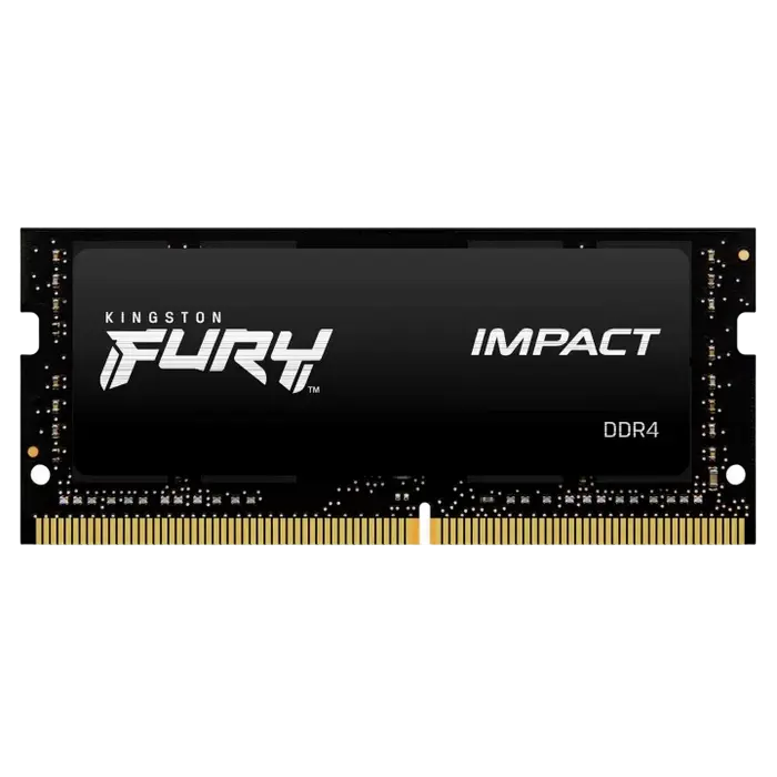 Оперативная память Kingston FURY Impact, DDR4 SDRAM, 3200 МГц, 16Гб, KF432S20IB1/16 - photo