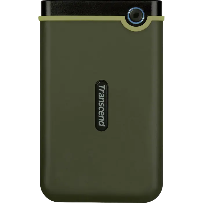 HDD portabil extern Transcend StoreJet 25M3G,1 TB, Military Green (TS1TSJ25M3G) - photo