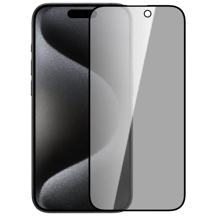 Sticlă de protecție Nillkin iPhone 15 Pro Max Guardian Full coverage privacy, Negru - photo