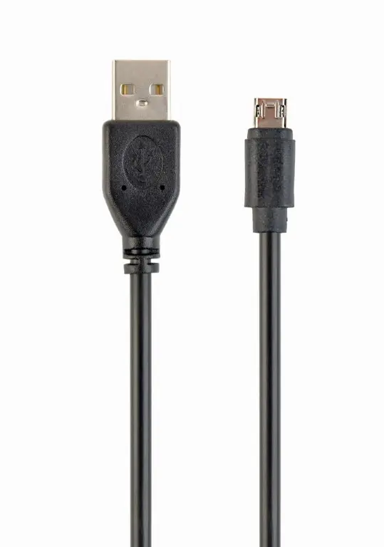 Cable Double-sided MicroUSB to USB, 1.8 m,  Cablexpert, CC-USB2-AMmDM-6 - photo