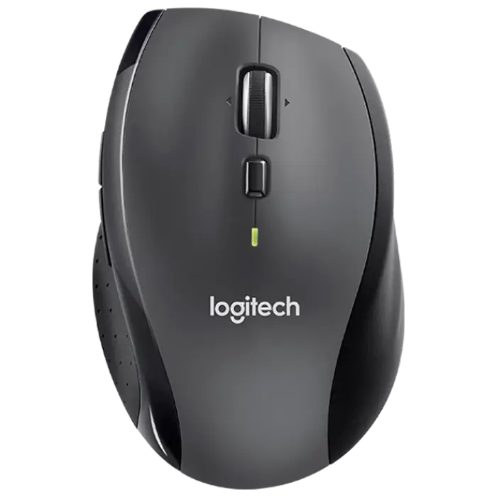 Mouse Wireless Logitech M705, Negru - photo