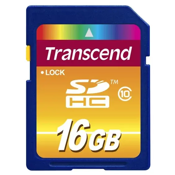 Card de Memorie Transcend microSDHC Class 10, 16GB (TS16GSDHC10) - photo