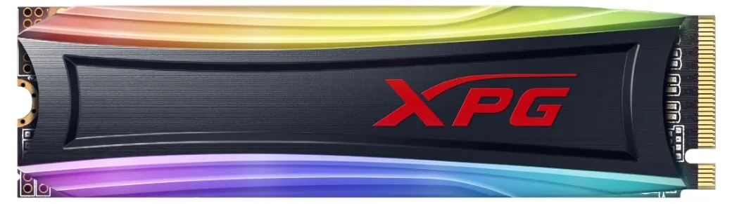 Накопитель SSD ADATA XPG GAMMIX S40G RGB, 256Гб, AS40G-256GT-C - photo
