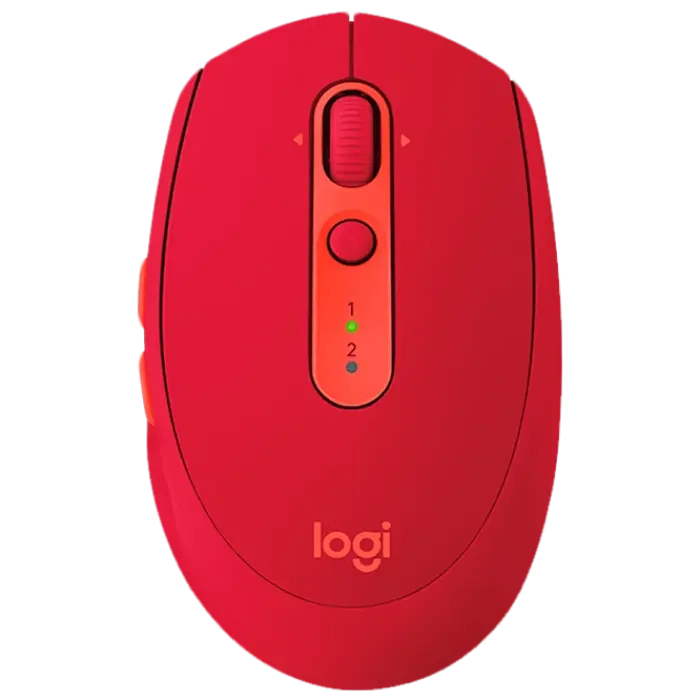 Mouse Wireless Logitech M590, Roșu - photo