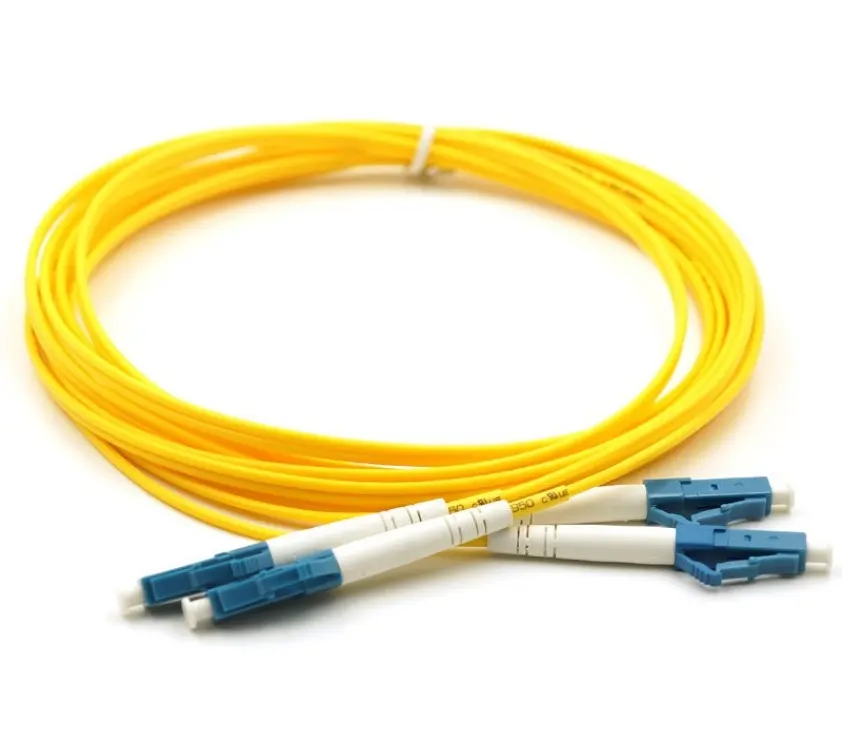 Fiber optic patch cords, singlemode simplex core LC-LC 3M, APC Electronic - photo