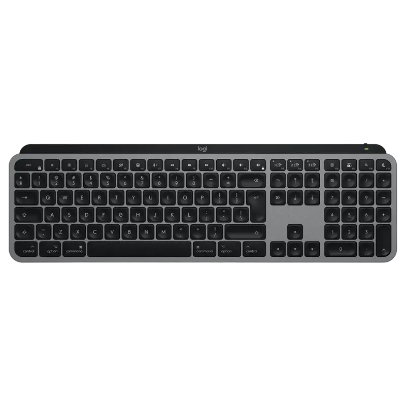 Клавиатура Logitech MX Keys S for Mac, Беспроводное, Космический серый - photo