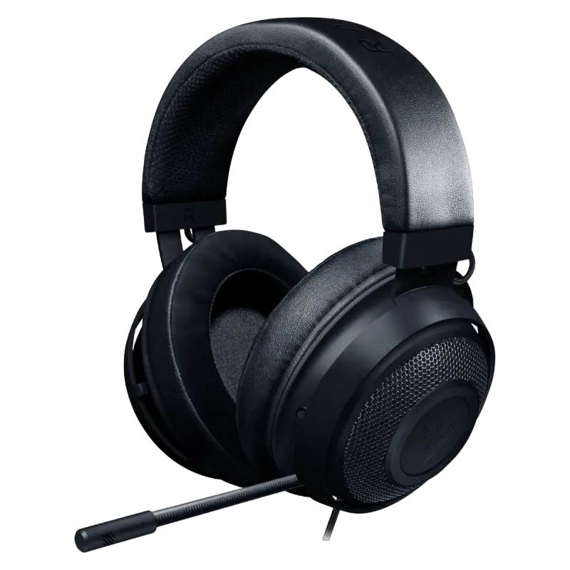 Căști gaming RAZER Kraken, Cu fir, Negru - photo