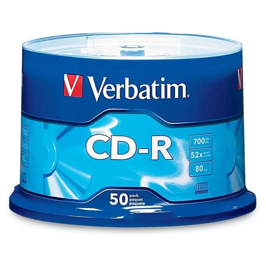 CD-R  50*Spindle, Verbatim, 700MB, 52x, Extra protection - photo
