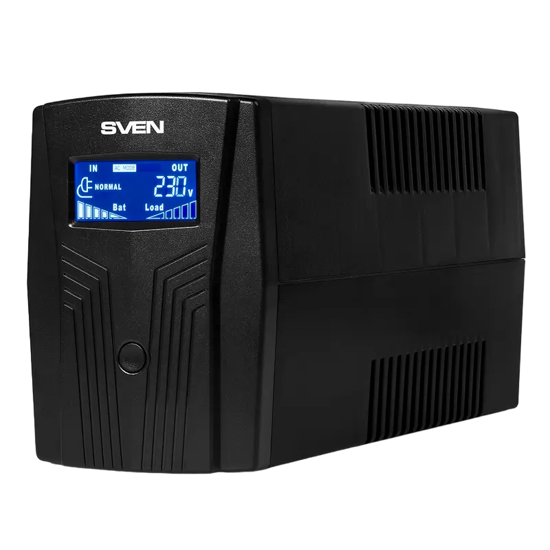 Источник бесперебойного питания SVEN Pro  50 LCD, Линейно-интерактивный, 650VA, Башня - photo