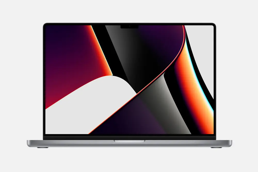 Laptop 16,2" Apple MacBook Pro 16 A2485, Gri cosmic, M1 Max with 10-core CPU and 24-core GPU, 32GB/2048GB, macOS Monterey - photo