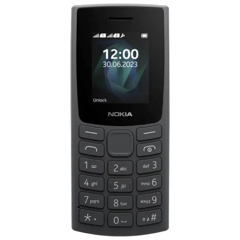 Telefon mobil Nokia 105 4G (2023), Charcoal - photo
