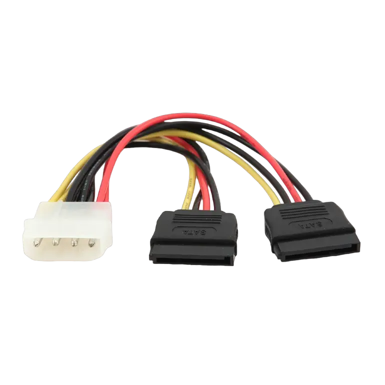 Cablu SATA Cablexpert CC-SATA-PSY-0.3M, Multicolor - photo