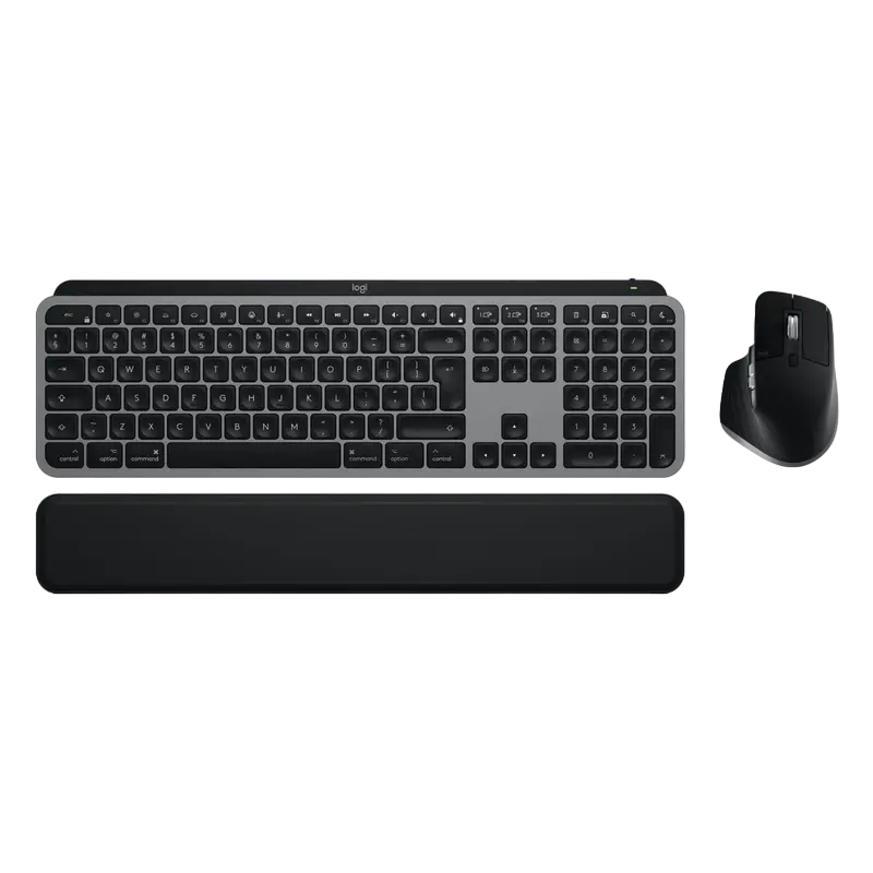 Клавиатура и мышь Logitech MX Keys S Combo, Беспроводное, Space Grey - photo