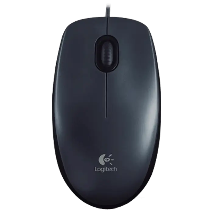 Mouse Logitech M100, Negru - photo