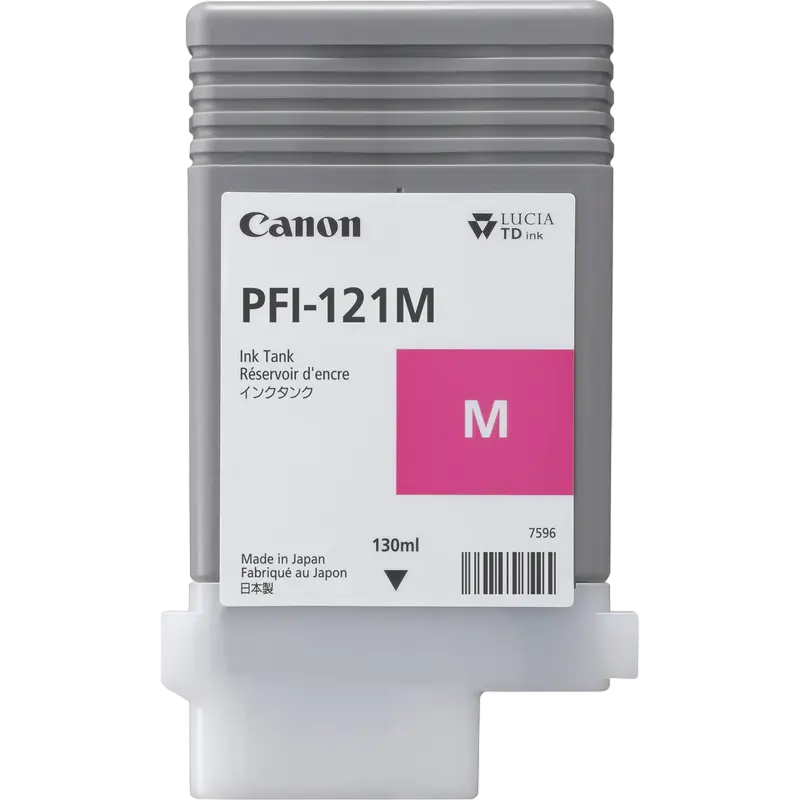 Картридж чернильный Canon PFI-121, 130мл, Пурпурный - photo